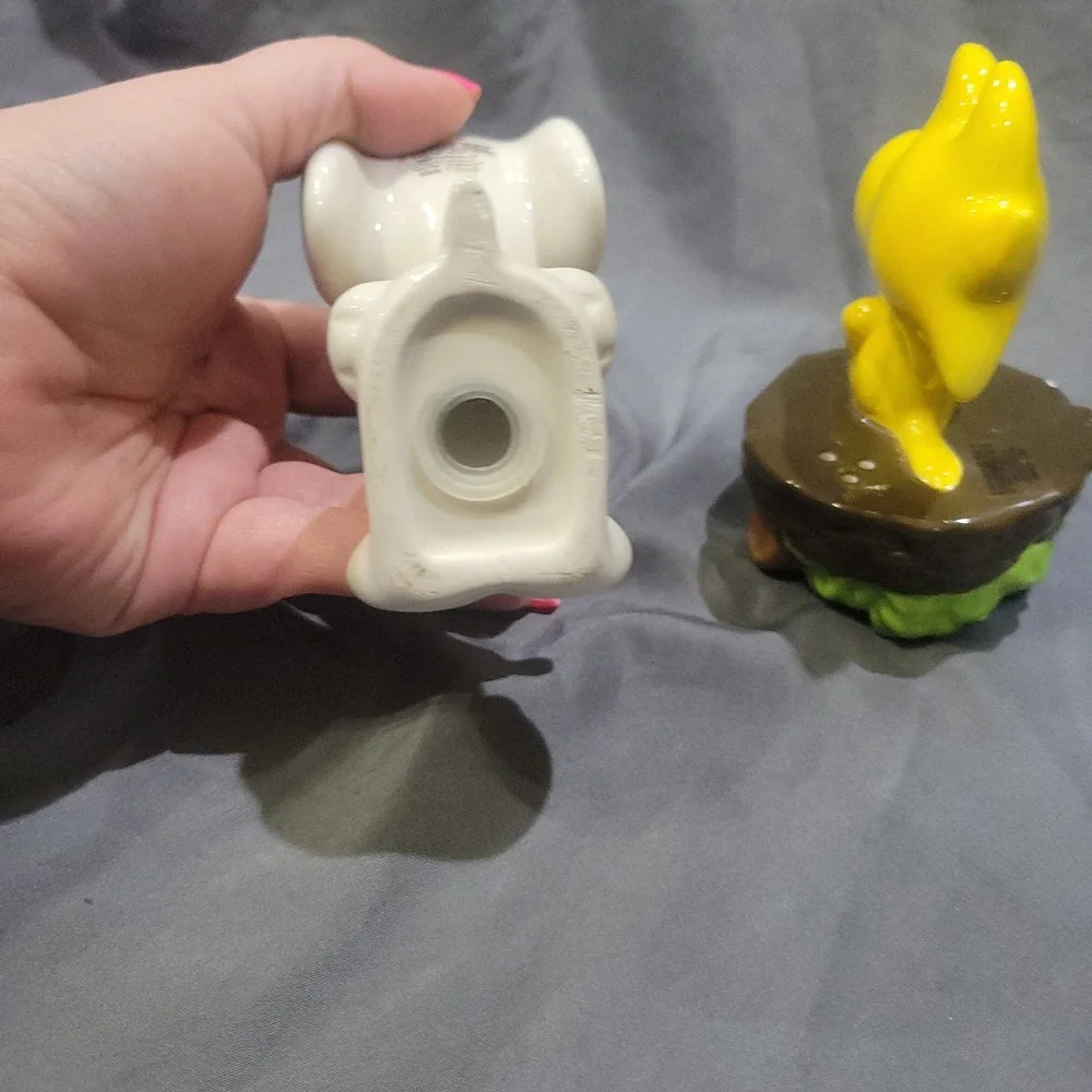 Peanuts Snoopy & Woodstock Salt & Pepper Shaker Set 4.25